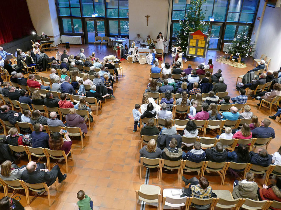 Kinderchristmette mit Krippenspiel (Foto: Karl-Franz Thiede)